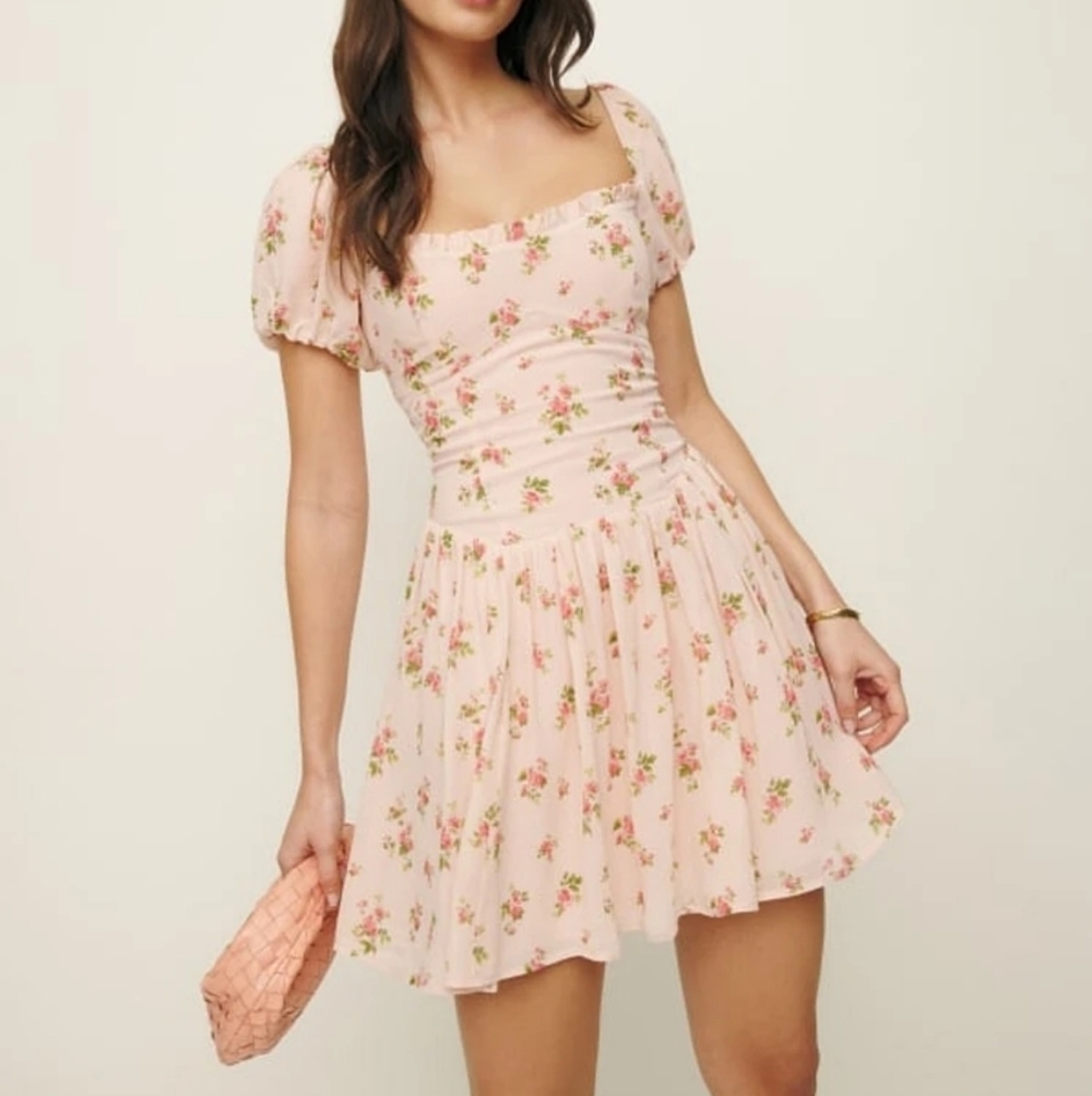 Reformation Davonne Dress in Audrey size 6 NWT